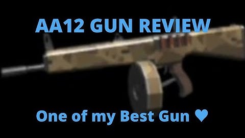 Aa12 Gun Review (One of my Favorite Gun) The Walking Zombie 2