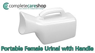 Portable Female Urinal With Handle - Great Value For Money