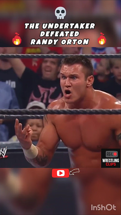 the undertaker defeated randy orton.π€―π±#randyorton #undertaker #shorts