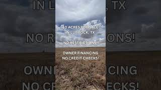 🏡 Idalou, TX | $49,900 | 10 Acres – Build Your Life 🇺🇸