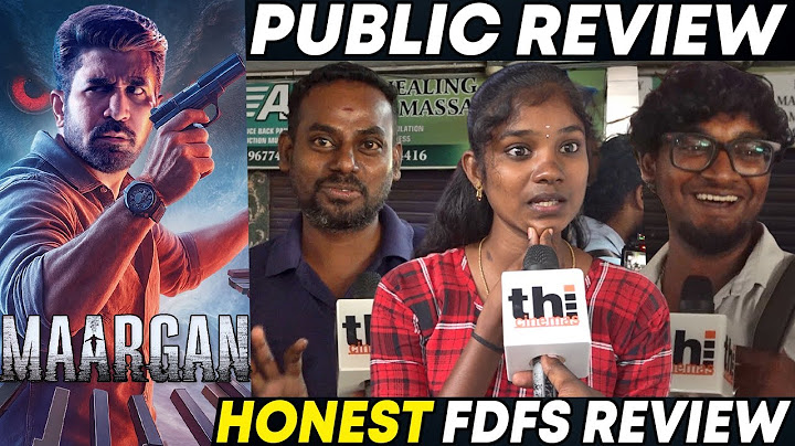 Maargan Public Review | Vijay Antony | Maargan Movie Review