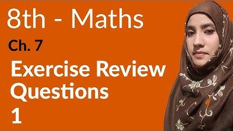 8th Class Math, Fundamentals of Geometry Review Exercise Q 1 - 8th Class Maths