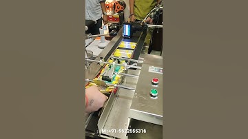 Fully Automatic Batch Coding Printing Machine With Stacker Conveyor High Speed |Tij Handheld Inkjet