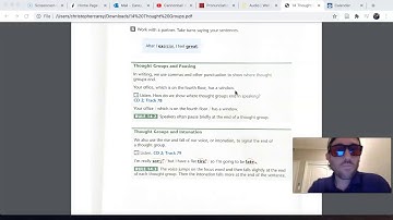 Pro Tip: Thoughts Groups and Pausing/Intonation