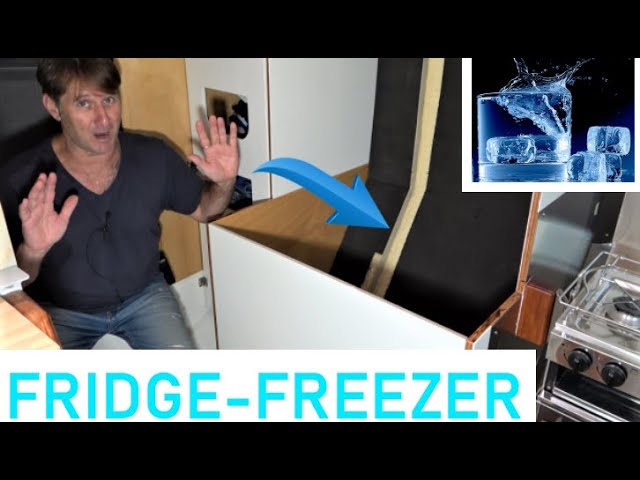 LOOK at THAT for fridge-freezer SPACE! 🧊😲 (pt.2) Ep 168 Building my steel sailing yacht