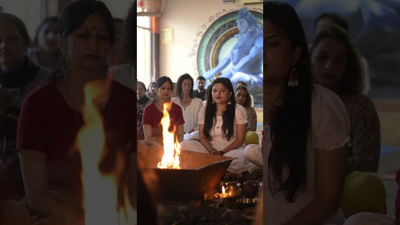 Closing ceremony at AYM Yoga School | yoga schools in rishikesh 