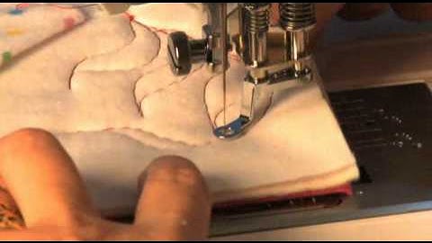 Janome Free Motion Quilt Foot Set Video Using The Closed Toe Attachment
