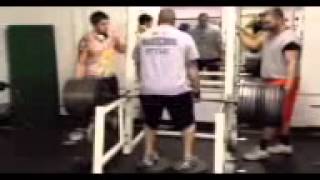 945 pound shrug