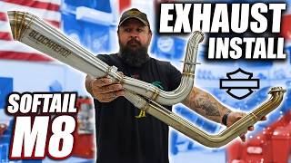 How To Install Harley-Davidson Blockhead Softail Exhaust