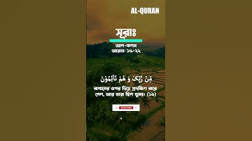 সূরাঃ আল-কলম | Al-Qalam | سورة القلم - আয়াতঃ ১৬-২২  #islamicvideo #quran #surah #al_quran