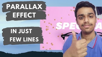How to create Parallax Effect
