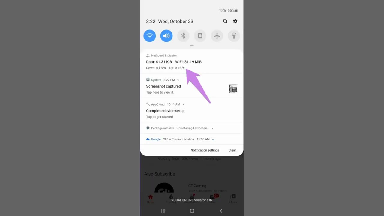 How to Enable a real-time network speed indicator on a Samsung device 2025