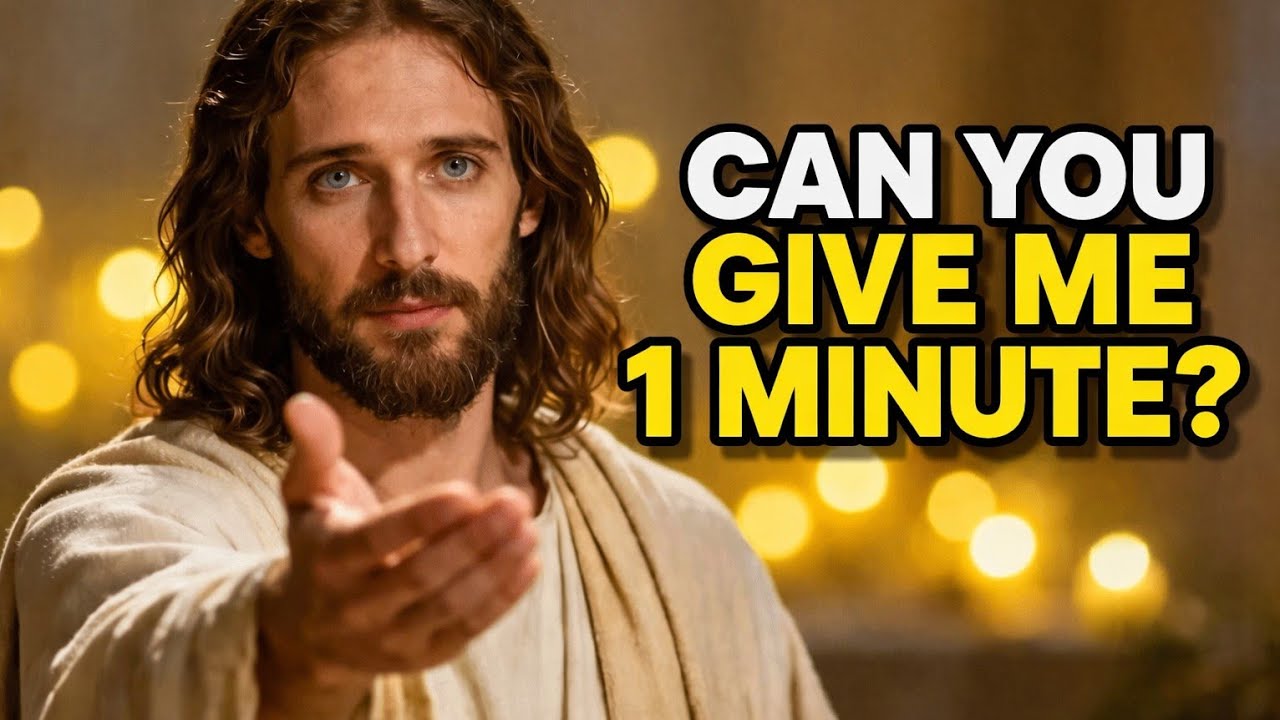 GOD SAYS :- GIVE ME 60 SECONDS IT'S WORTH IT | GOD'S MESSAGE FOR YOU ...