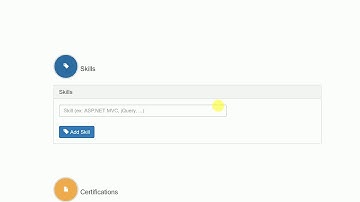 DEMO APPLICATION RESUME CV WITH ASP.NET MVC 5 AND JQUERY