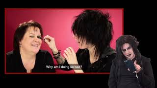 ELDER GOTH REACTS TO EMO KIDS DOING PARENTS MAKEUP!