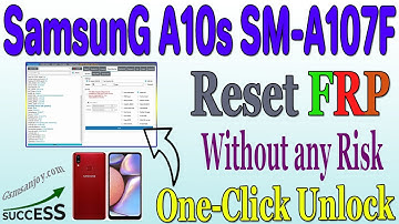Samsung A10s SM-A107F Reset FRP UNLOCK Android 8.1 One-CLICK BY DFT Pro #Gsmsanjoy