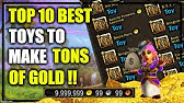 Big Red Raygun Toy - 25k Gold Guide Alcaz Island - YouTube