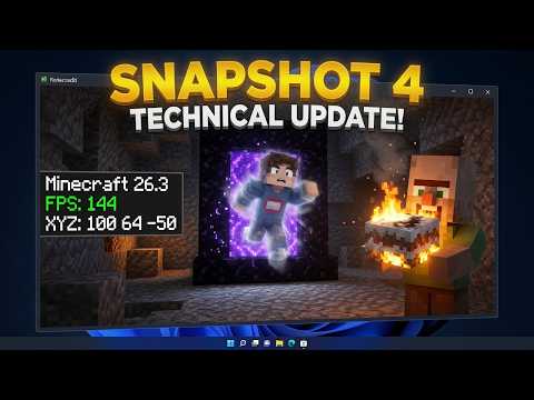 FINALLY! Borderless Mode & F3 Scale in Minecraft 26.3 (Snapshot 4)