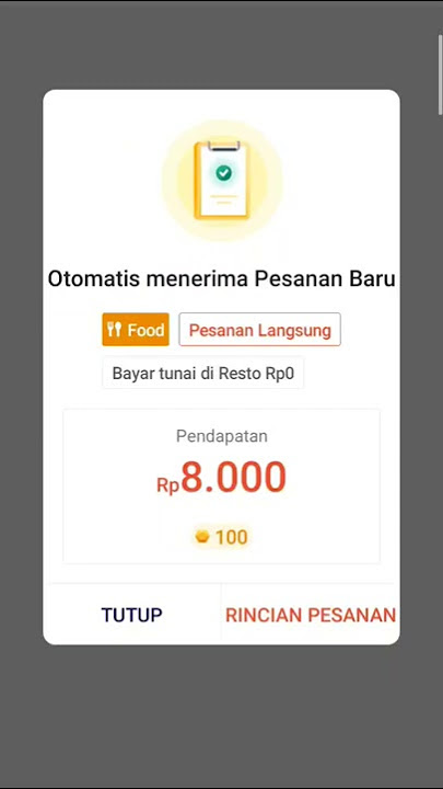 SUARA ORDERAN SHOPEE FOOD DRIVER !! Buat Prank #shorts