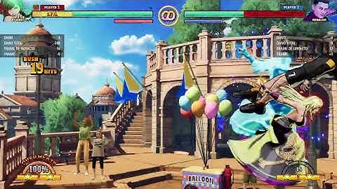 FATAL FURY: City of the Wolves_ B.JENET COUNTER HIT COMBO