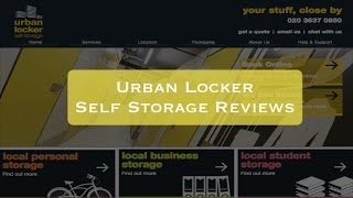 Urban Locker Reviews - 020 3637 0850