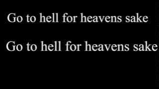 Go To Hell, For Heavens Sake - Bring Me The Horizon (Lyrics Video)