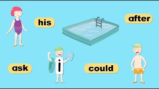 7 Sight Words|Lesson #19/32 Let’s Go to the Pool | Lyrics |3分鐘學會常見詞|Key to reading for beginners