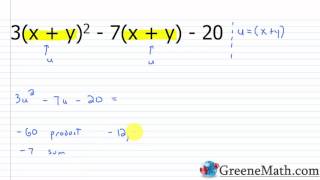 Factoring Polynomials using Substitution - Practice