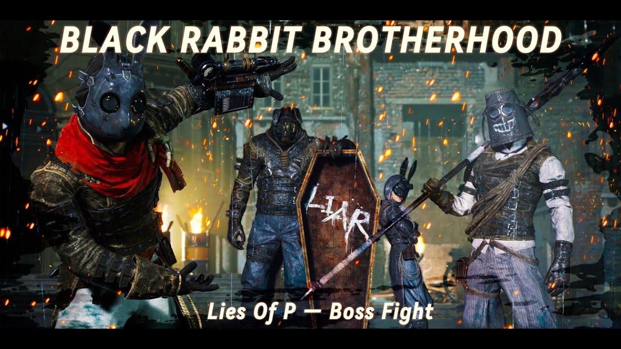 Post Game Rabbit Boss Lies of P – Black Rabbit Brotherhood Boss Fight (PS5 Gameplay) - YouTube