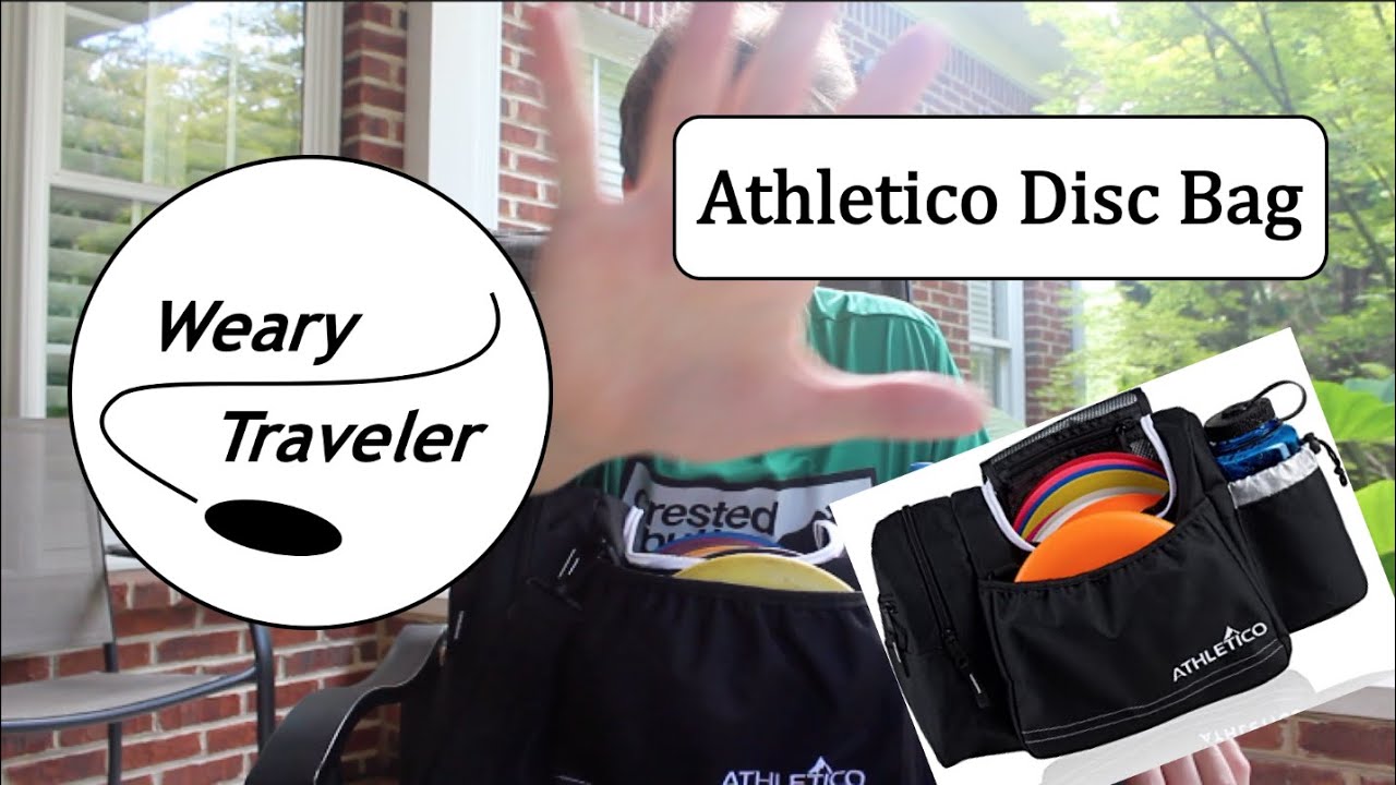 athletico disc golf bag