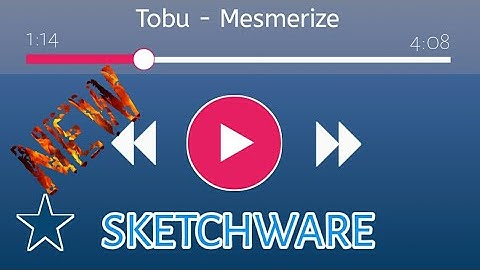 DESIGN MUSIC PLAYER - SKETCHWARE [NEW]🔥