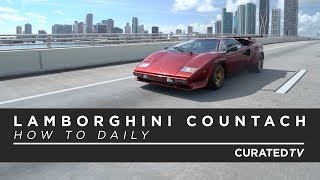 Can you Daily Drive a Countach?? Yes!