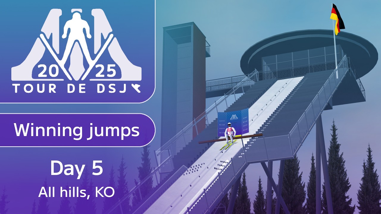 Tour de DSJ 2025 - Dzień 5. - zwycięskie skoki