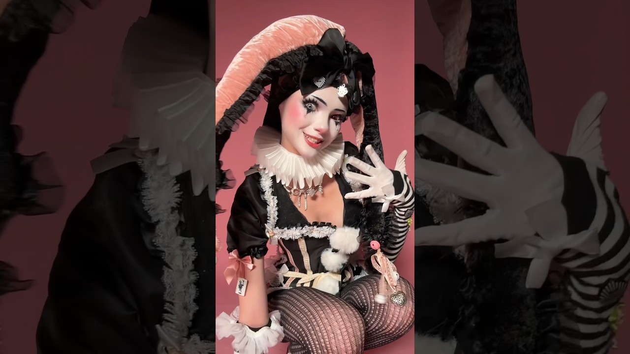 Clowns or jesters?! #cosplay #jester #clown #makeuptransformation