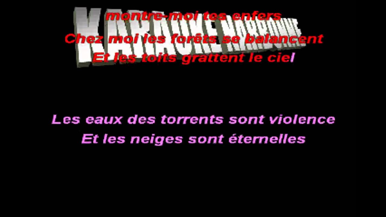 J'irais où tu iras dion goldman. karaoke narbonne YouTube