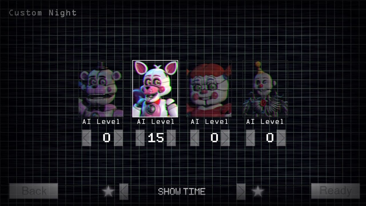 One Night At Funtime Factory Remastered: Showtime Custom Night Complete ...