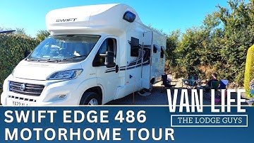 SWIFT EDGE 486 Motorhome Van Tour | The Lodge Guys