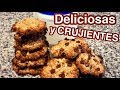 COMO hacer GALLETAS DE AVENA/ SALUDABLES y FÁCILES/ Galletas de AVENA VEGAN