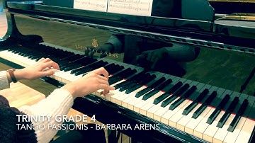 Trinity Grade 4 Tango Passionis by Barbara Arens syllabus 2021-2023 and 2018-2020