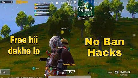 S SPEED HACK HIGH JUMP HACK ALL HACKS FRE PUBG MOBILE