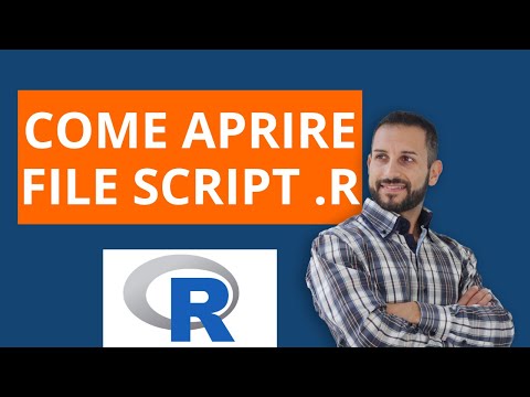 Video: Come faccio ad aprire un file RR in R studio?