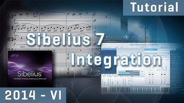 Vienna Instruments and Sibelius 7 Intregration - 2014