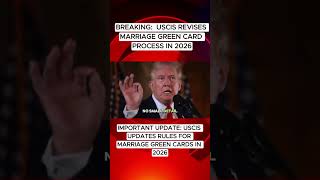 “US Green Card Process Update 2026 😳”