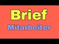 Mitarbeiter | Deutsch lernen 🇩🇪