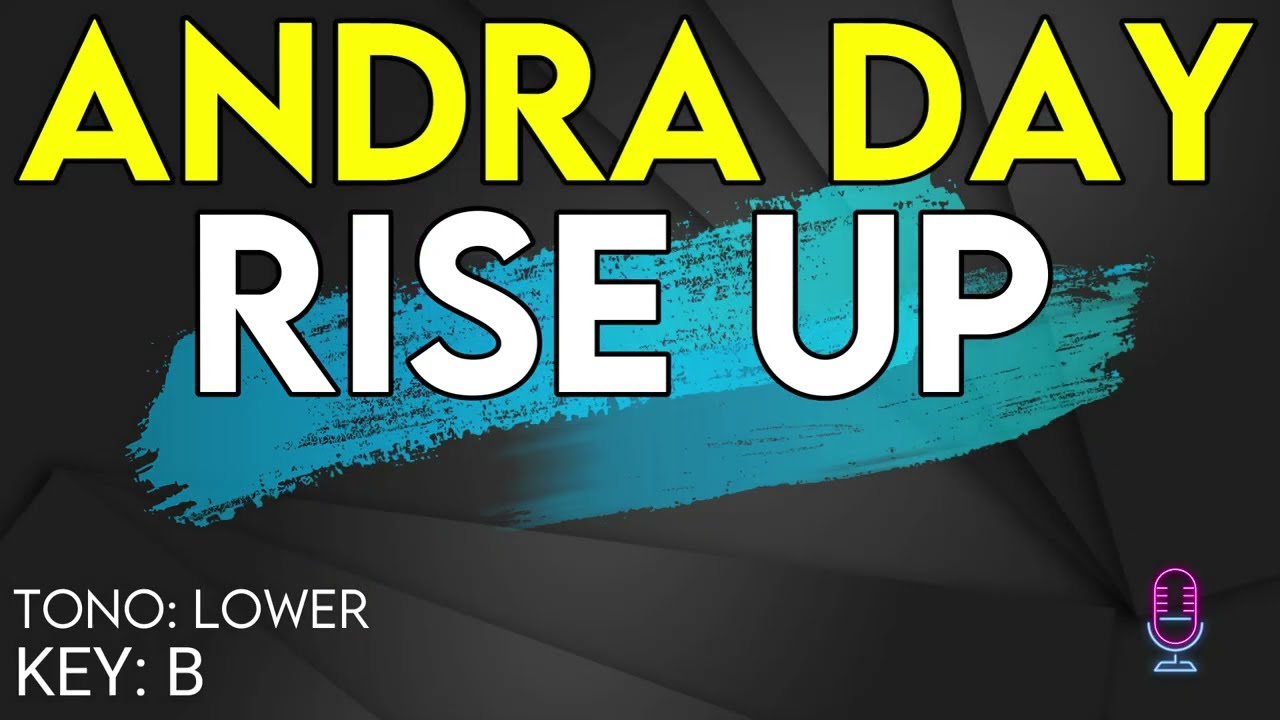 Andra Day - Rise Up - Karaoke Instrumental - Lower