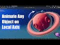 How to Animate an Object in Local Axis in Blender