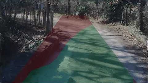 NEXYAD RoadNex : Off Road drivable surface detection in bad conditions (highlight and deep shadows)