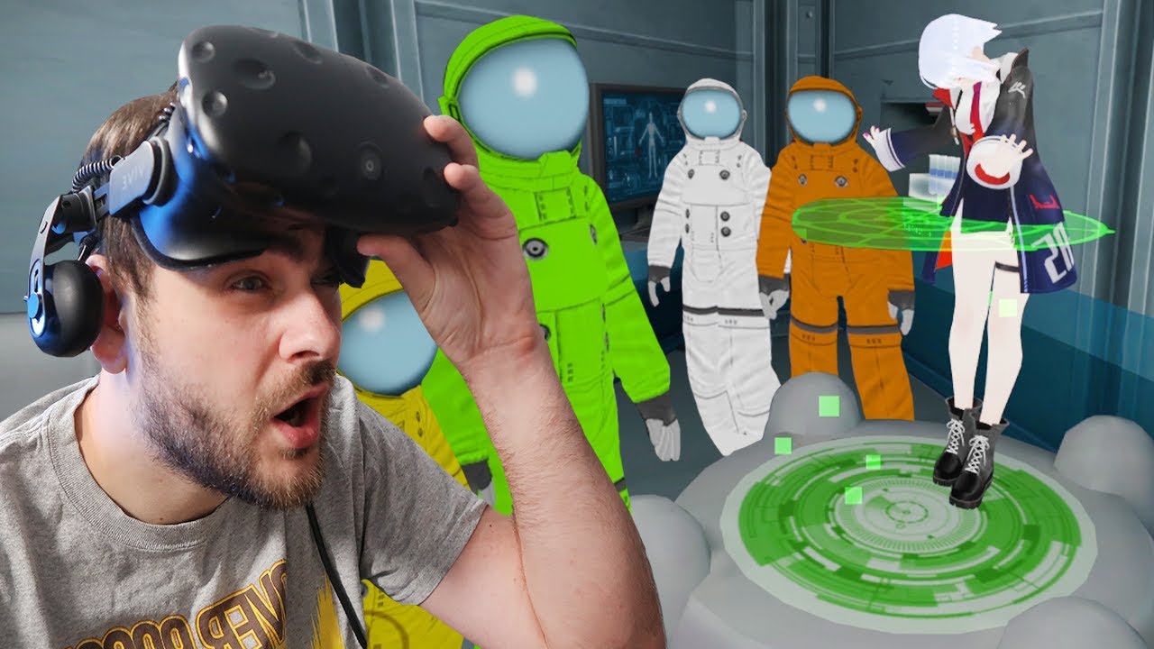 ZROBIŁ TO NA NASZYCH OCZACH 🔪 Among Us 3D VR VRChat (HTC VIVE VR) YouTube
