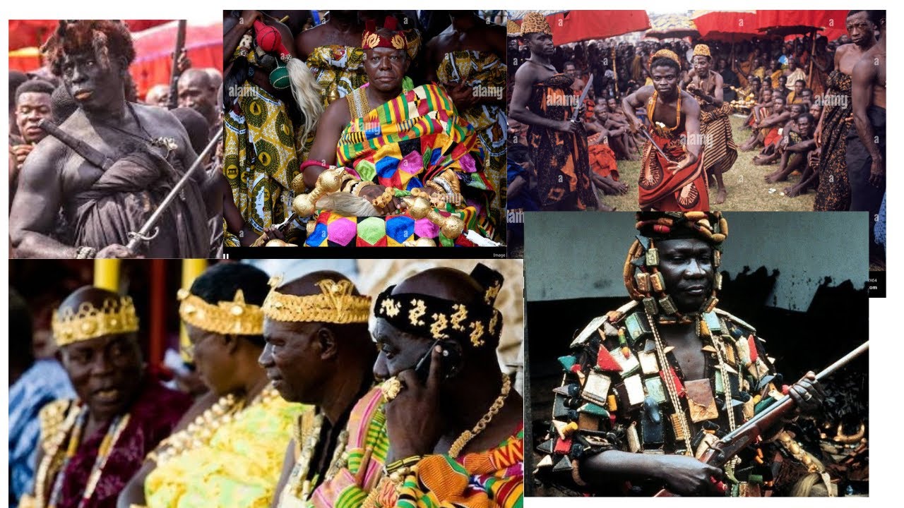 Wooow Power Pass Power.. The Young Warriors Of Awutu Traditional Area ...