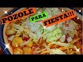 POZOLE PARA FIESTA CON SABOR A PUEBLO!!!